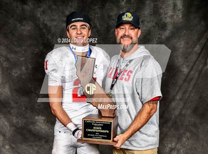 Thumbnail 2 in Carmel (CIF State DIV 5 AA Championship Trophy Award Photos) photogallery.