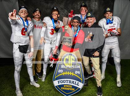 Thumbnail 3 in Carmel (CIF State DIV 5 AA Championship Trophy Award Photos) photogallery.
