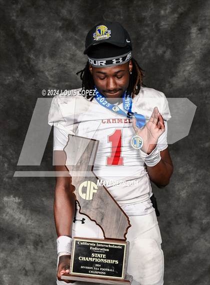 Thumbnail 1 in Carmel (CIF State DIV 5 AA Championship Trophy Award Photos) photogallery.