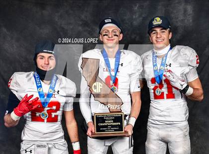 Thumbnail 1 in Carmel (CIF State DIV 5 AA Championship Trophy Award Photos) photogallery.