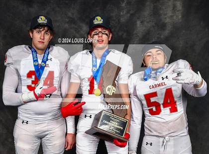 Thumbnail 1 in Carmel (CIF State DIV 5 AA Championship Trophy Award Photos) photogallery.