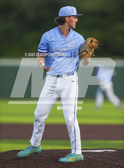 Thumbnail 2 in Farmersville @ Spring Hill (UIL 4A Baseball Area Playoffs)  photogallery.