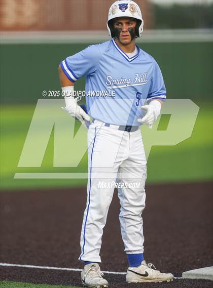 Thumbnail 2 in Farmersville @ Spring Hill (UIL 4A Baseball Area Playoffs)  photogallery.