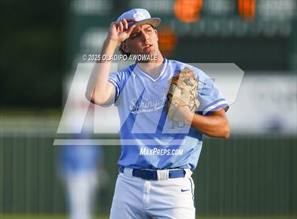 Thumbnail 1 in Farmersville @ Spring Hill (UIL 4A Baseball Area Playoffs)  photogallery.