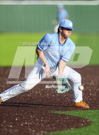 Thumbnail 3 in Farmersville @ Spring Hill (UIL 4A Baseball Area Playoffs)  photogallery.
