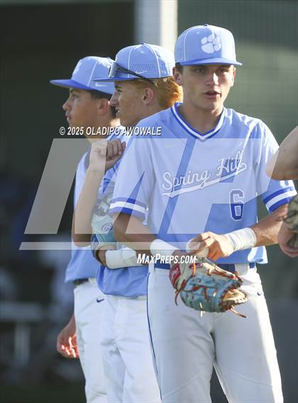 Thumbnail 1 in Farmersville @ Spring Hill (UIL 4A Baseball Area Playoffs)  photogallery.