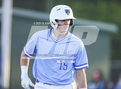 Thumbnail 1 in Farmersville @ Spring Hill (UIL 4A Baseball Area Playoffs)  photogallery.
