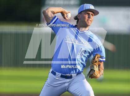 Thumbnail 3 in Farmersville @ Spring Hill (UIL 4A Baseball Area Playoffs)  photogallery.