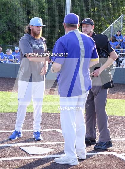 Thumbnail 2 in Farmersville @ Spring Hill (UIL 4A Baseball Area Playoffs)  photogallery.