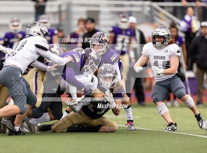 Thumbnail 2 in Union vs Lake Stevens (WIAA 4A Round 2) photogallery.