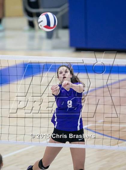 Thumbnail 2 in Southside vs Mt Saint Mary's Academy (AAA 7A 1st Round Playoff) photogallery.