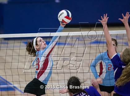Thumbnail 2 in Southside vs Mt Saint Mary's Academy (AAA 7A 1st Round Playoff) photogallery.