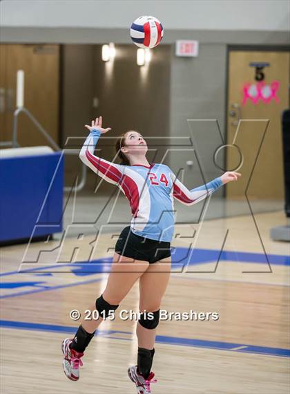 Thumbnail 3 in Southside vs Mt Saint Mary's Academy (AAA 7A 1st Round Playoff) photogallery.