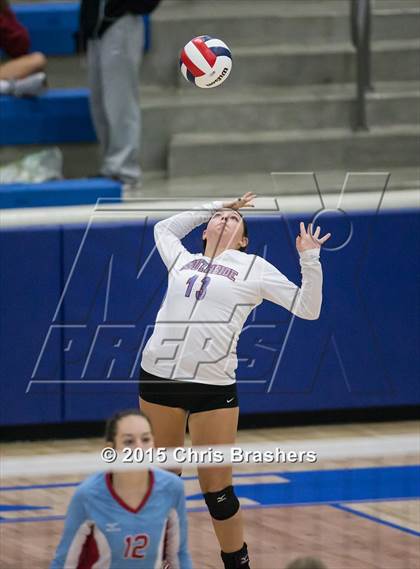 Thumbnail 1 in Southside vs Mt Saint Mary's Academy (AAA 7A 1st Round Playoff) photogallery.