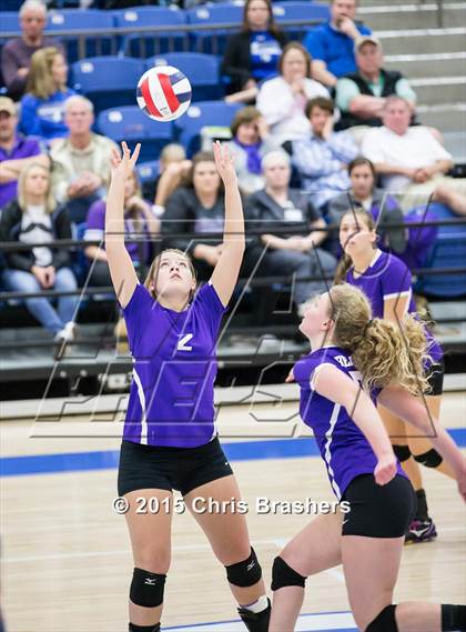 Thumbnail 2 in Southside vs Mt Saint Mary's Academy (AAA 7A 1st Round Playoff) photogallery.