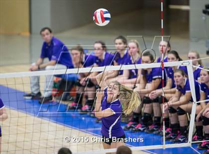 Thumbnail 2 in Southside vs Mt Saint Mary's Academy (AAA 7A 1st Round Playoff) photogallery.