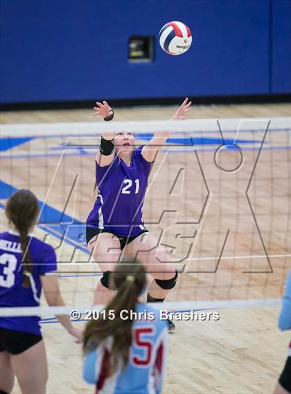 Thumbnail 3 in Southside vs Mt Saint Mary's Academy (AAA 7A 1st Round Playoff) photogallery.