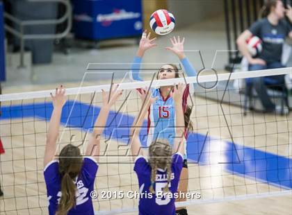 Thumbnail 3 in Southside vs Mt Saint Mary's Academy (AAA 7A 1st Round Playoff) photogallery.