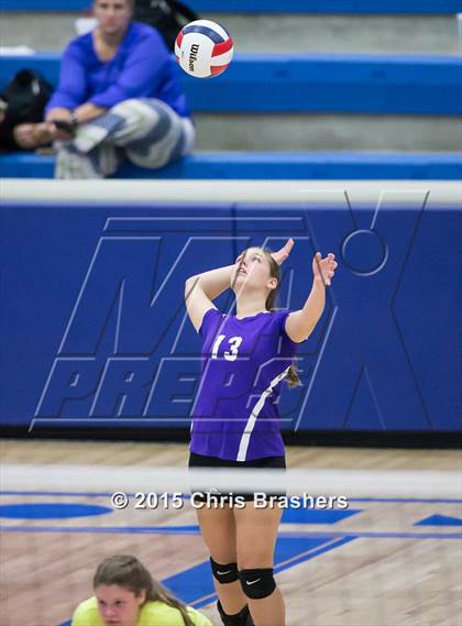 Thumbnail 2 in Southside vs Mt Saint Mary's Academy (AAA 7A 1st Round Playoff) photogallery.
