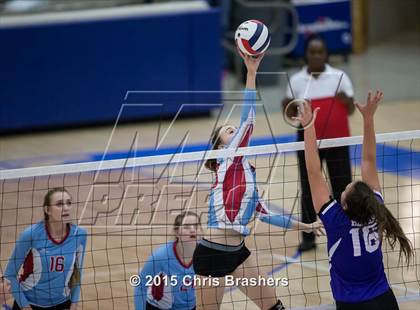 Thumbnail 1 in Southside vs Mt Saint Mary's Academy (AAA 7A 1st Round Playoff) photogallery.
