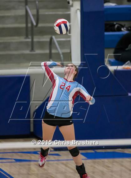 Thumbnail 2 in Southside vs Mt Saint Mary's Academy (AAA 7A 1st Round Playoff) photogallery.