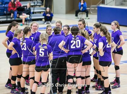 Thumbnail 1 in Southside vs Mt Saint Mary's Academy (AAA 7A 1st Round Playoff) photogallery.