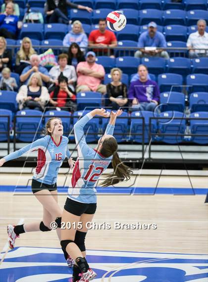 Thumbnail 1 in Southside vs Mt Saint Mary's Academy (AAA 7A 1st Round Playoff) photogallery.