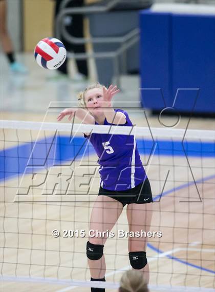Thumbnail 2 in Southside vs Mt Saint Mary's Academy (AAA 7A 1st Round Playoff) photogallery.