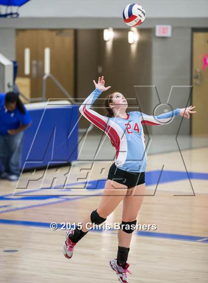 Thumbnail 2 in Southside vs Mt Saint Mary's Academy (AAA 7A 1st Round Playoff) photogallery.