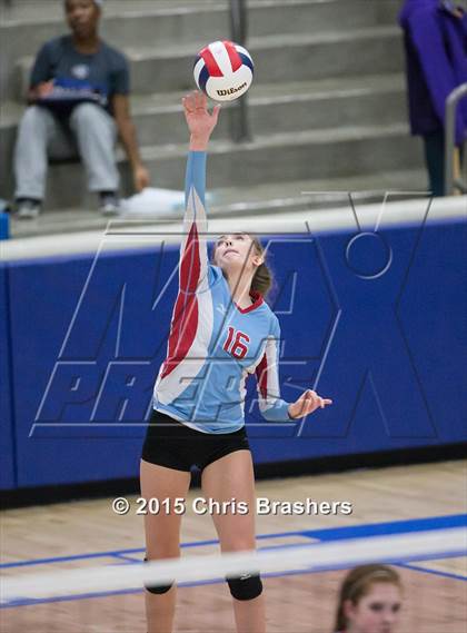 Thumbnail 2 in Southside vs Mt Saint Mary's Academy (AAA 7A 1st Round Playoff) photogallery.