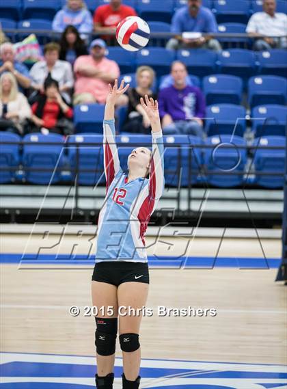 Thumbnail 2 in Southside vs Mt Saint Mary's Academy (AAA 7A 1st Round Playoff) photogallery.