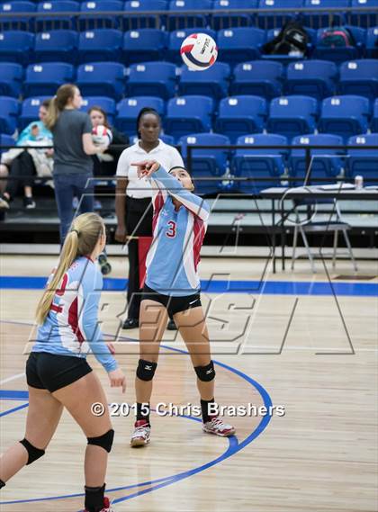 Thumbnail 3 in Southside vs Mt Saint Mary's Academy (AAA 7A 1st Round Playoff) photogallery.