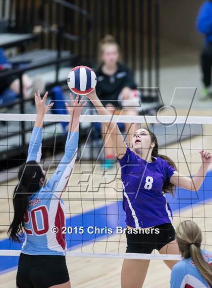 Thumbnail 3 in Southside vs Mt Saint Mary's Academy (AAA 7A 1st Round Playoff) photogallery.