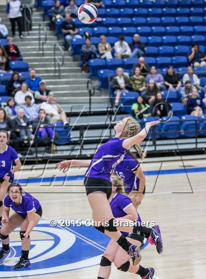 Thumbnail 1 in Southside vs Mt Saint Mary's Academy (AAA 7A 1st Round Playoff) photogallery.