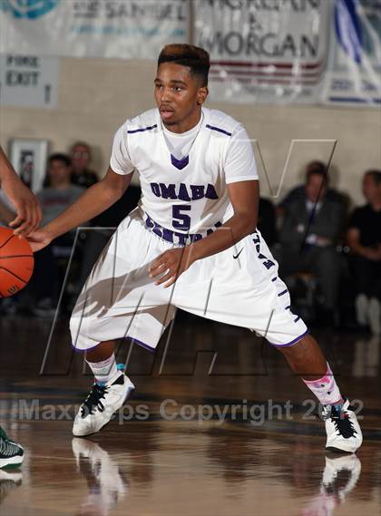 Thumbnail 3 in Long Beach Poly vs. Omaha Central (City of Palms Classic) photogallery.