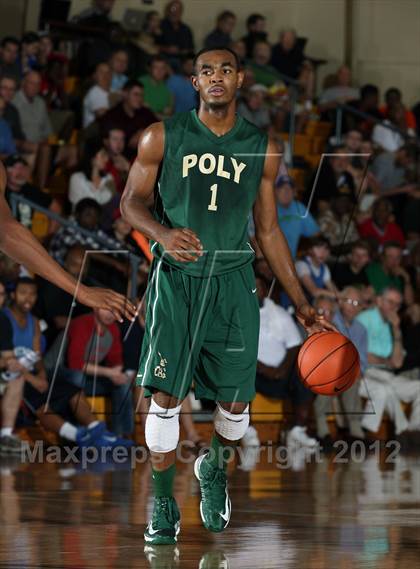 Thumbnail 2 in Long Beach Poly vs. Omaha Central (City of Palms Classic) photogallery.