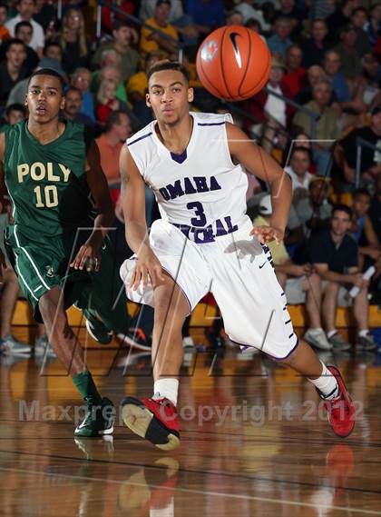 Thumbnail 1 in Long Beach Poly vs. Omaha Central (City of Palms Classic) photogallery.