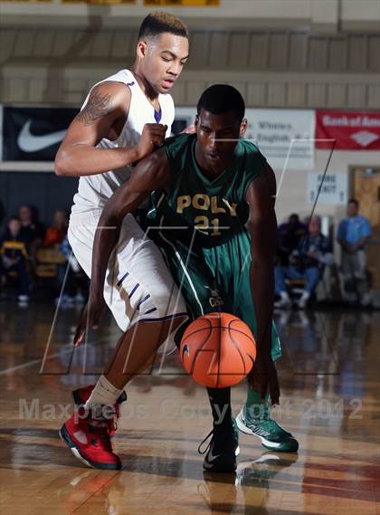 Thumbnail 1 in Long Beach Poly vs. Omaha Central (City of Palms Classic) photogallery.