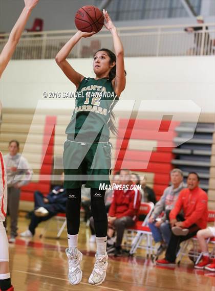 Thumbnail 2 in Burroughs vs Santa Barbara (West Coast Holiday Classic) photogallery.
