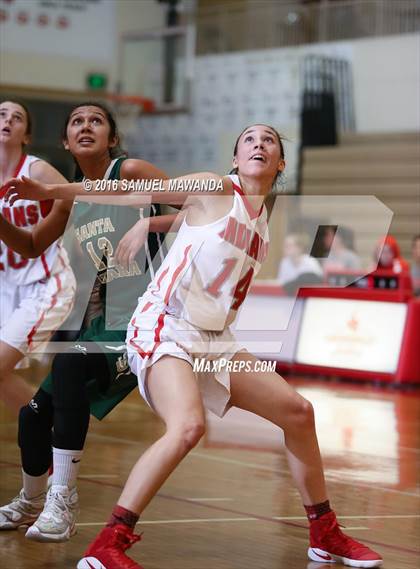 Thumbnail 1 in Burroughs vs Santa Barbara (West Coast Holiday Classic) photogallery.