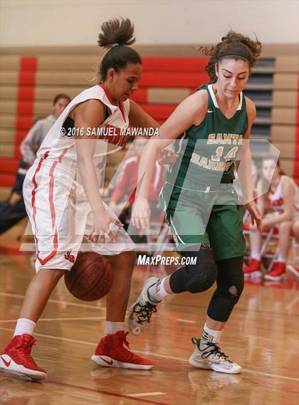 Thumbnail 2 in Burroughs vs Santa Barbara (West Coast Holiday Classic) photogallery.