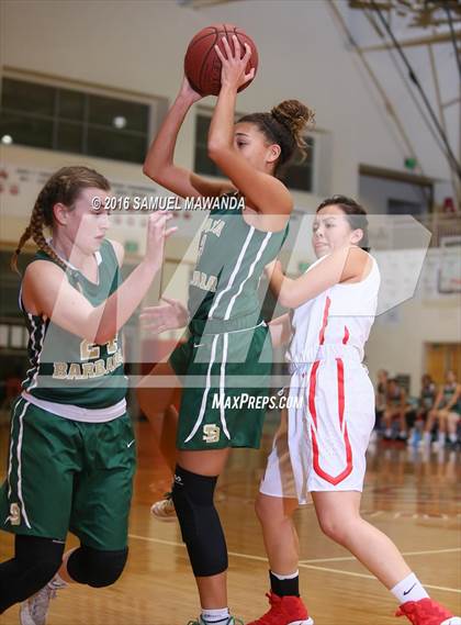 Thumbnail 2 in Burroughs vs Santa Barbara (West Coast Holiday Classic) photogallery.