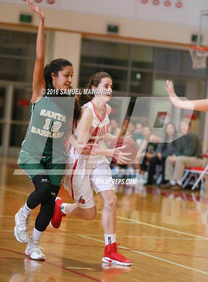 Thumbnail 2 in Burroughs vs Santa Barbara (West Coast Holiday Classic) photogallery.