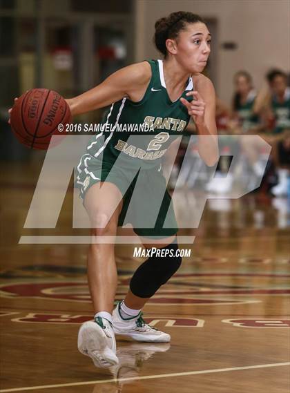 Thumbnail 2 in Burroughs vs Santa Barbara (West Coast Holiday Classic) photogallery.