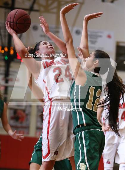 Thumbnail 3 in Burroughs vs Santa Barbara (West Coast Holiday Classic) photogallery.