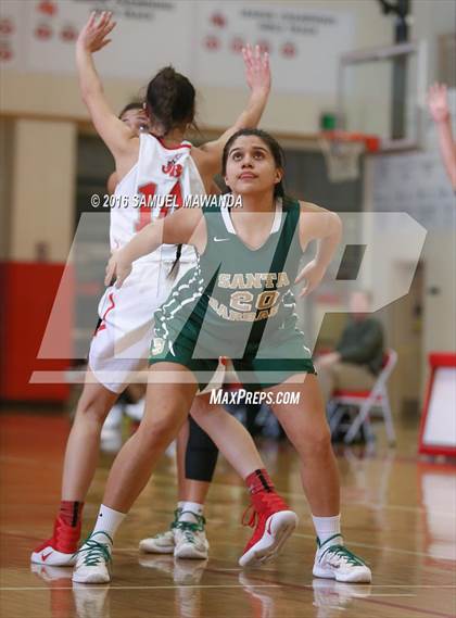 Thumbnail 2 in Burroughs vs Santa Barbara (West Coast Holiday Classic) photogallery.