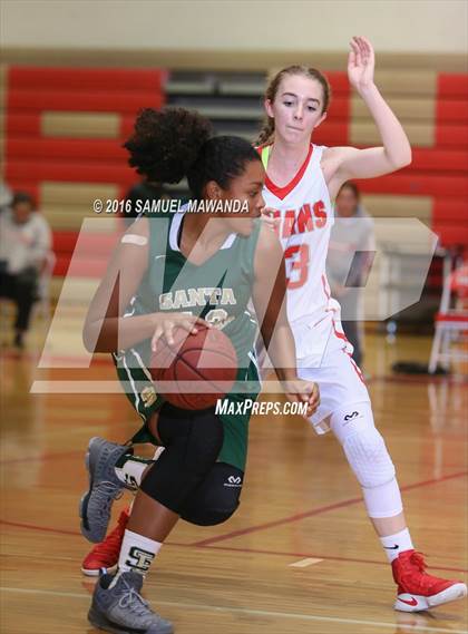 Thumbnail 3 in Burroughs vs Santa Barbara (West Coast Holiday Classic) photogallery.
