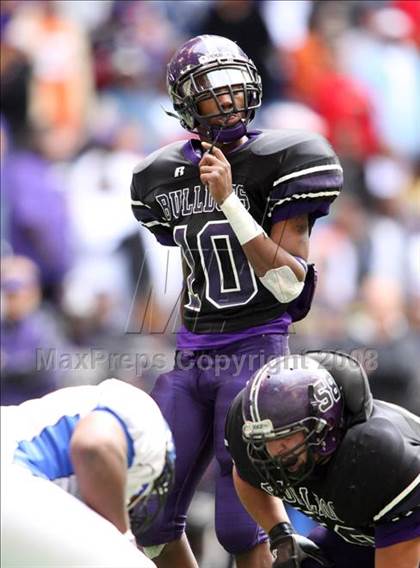Thumbnail 3 in Everman vs. Sulphur Springs (Texas 4A D2 State Semifinal) photogallery.