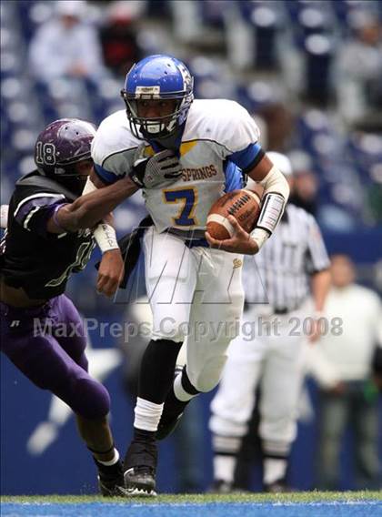 Thumbnail 3 in Everman vs. Sulphur Springs (Texas 4A D2 State Semifinal) photogallery.