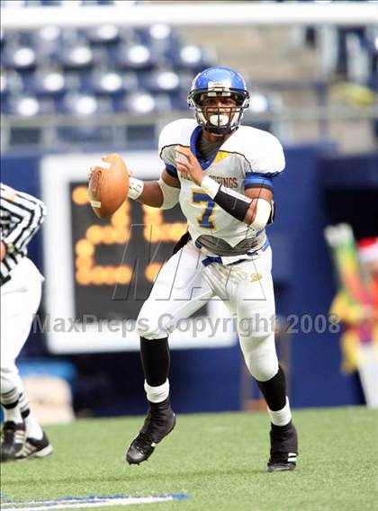 Thumbnail 3 in Everman vs. Sulphur Springs (Texas 4A D2 State Semifinal) photogallery.